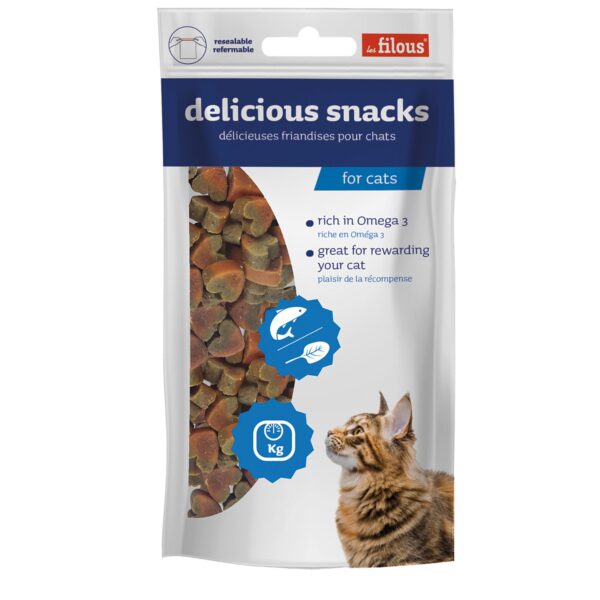 sachet friandises chat 4 pattes académie