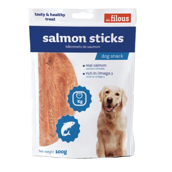 Friandises au saumon 4 pattes académie